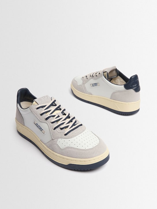 Autry: Medalist Low sneakers - Space/White - men_1 | Luisa Via Roma