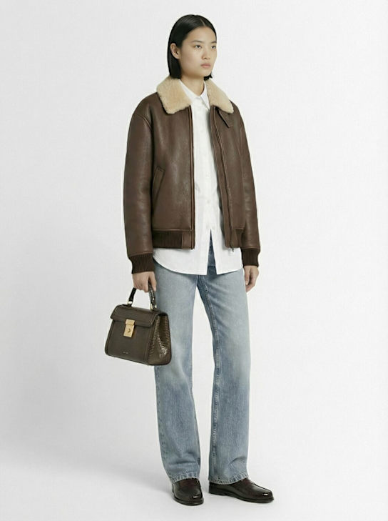 DeMellier: The Paris embossed leather bag - women_1 | Luisa Via Roma