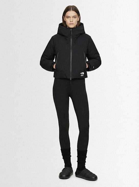 The North Face: SKIMS cropped insulated jacket - Sk Onyx - women_1 | Luisa Via Roma