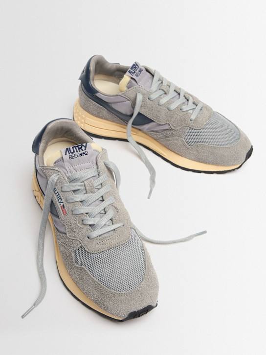 Autry: Reelwind低帮运动鞋 - Plumbeo/Blue - men_1 | Luisa Via Roma