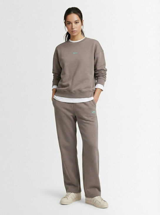 SOTF: Standard open leg joggers - Dark Grey - women_1 | Luisa Via Roma