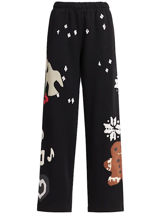 Skims: Classic混棉直筒裤 - Onyx Gingerbrea - women_0 | Luisa Via Roma