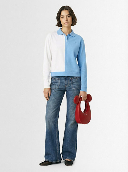 Coperni: Disney x Mickey Swipe leather bag - women_1 | Luisa Via Roma