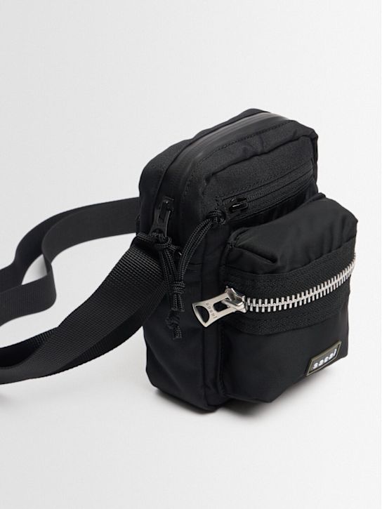 Sacai: Pocket pouch crossbody bag - Black - men_1 | Luisa Via Roma