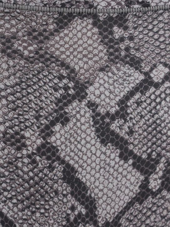 Skims: Nylon blend thong - Shadow Snake - women_1 | Luisa Via Roma