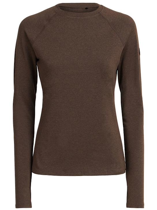 Varley: Always Warm base layer top - Chocolat - women_0 | Luisa Via Roma