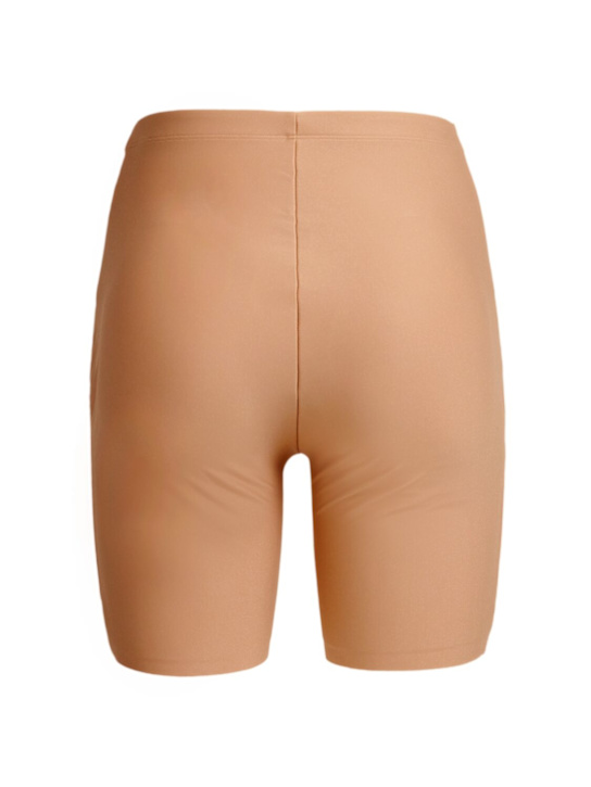 Skims: Nylon blend sculpting bike shorts - Sienna - women_1 | Luisa Via Roma