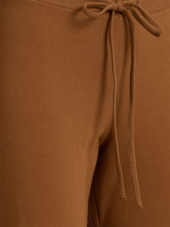 Skims: Stretch cotton straight leg sweatpants - Chai - women_1 | Luisa Via Roma