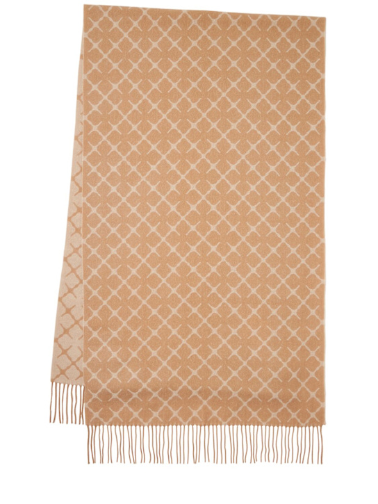 By Malene Birger: Ortega wool & cashmere scarf - Tannin - women_0 | Luisa Via Roma