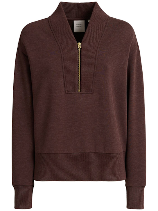 Varley: Sally half zip sweater - women_0 | Luisa Via Roma