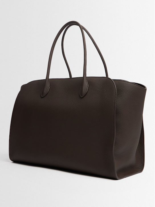 The Row: Marlo 17 leather tote bag - men_1 | Luisa Via Roma