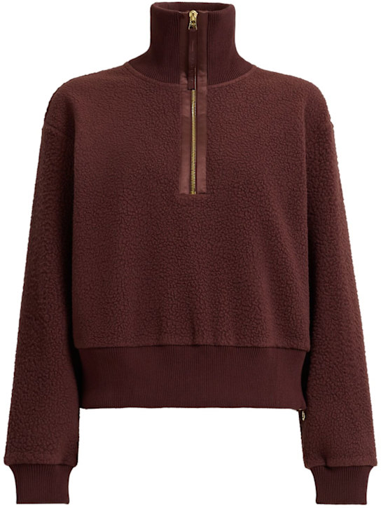 Varley: Sweat-shirt à demi-zippé en polaire Roselle - women_0 | Luisa Via Roma