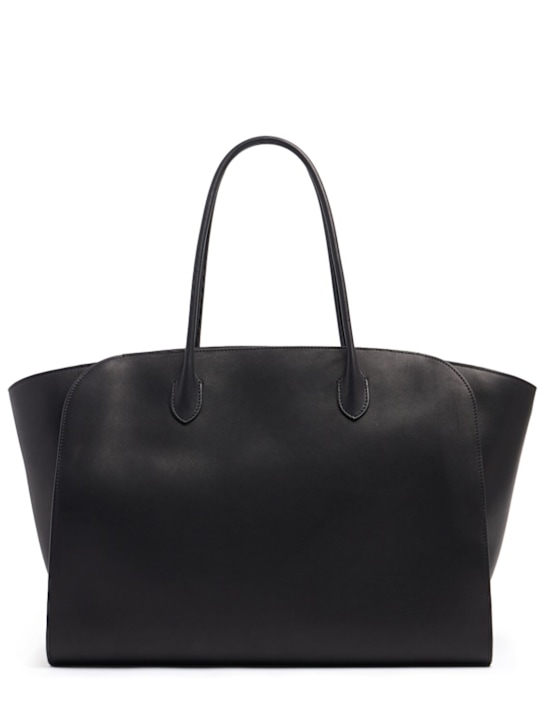 The Row: Marlo 17 leather tote bag - men_0 | Luisa Via Roma