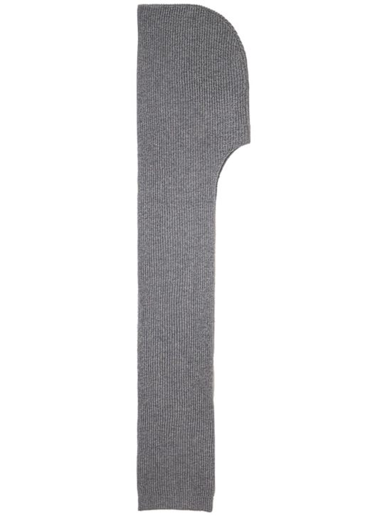 By Malene Birger: Florea wool blend scarf - Heather Grey - women_0 | Luisa Via Roma