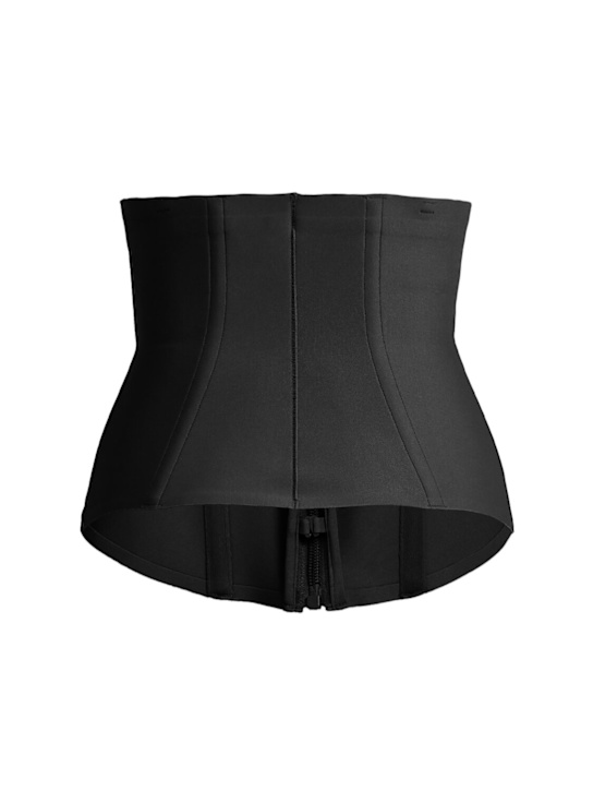 Skims: Nylon blend waist cincher - Onyx - women_1 | Luisa Via Roma
