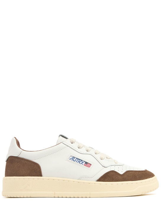 Autry: Medalist Low sneakers - White/Tundra - men_0 | Luisa Via Roma
