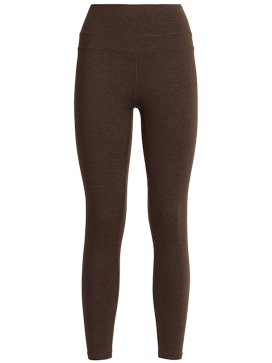 Varley: Always Warm base layer leggings - Chocolat - women_0 | Luisa Via Roma