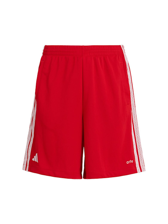 adidas Originals: Arte Antwerp shorts - Red - men_0 | Luisa Via Roma
