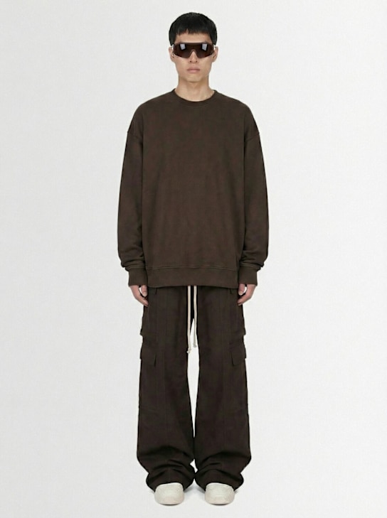 Rick Owens DRKSHDW: Double jumbo belas cargo pants - Dark Dust - men_1 | Luisa Via Roma