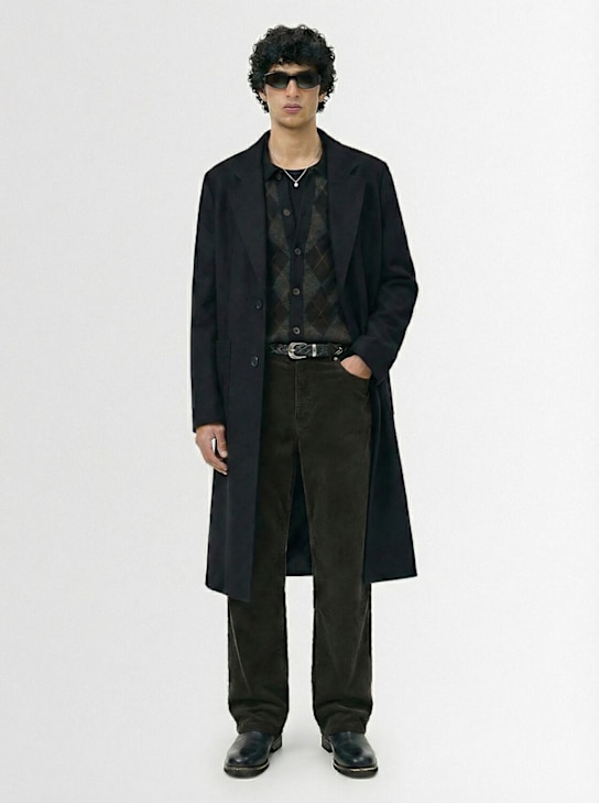 Our Legacy: Vast cut灯芯绒裤子 - 棕色 - men_1 | Luisa Via Roma