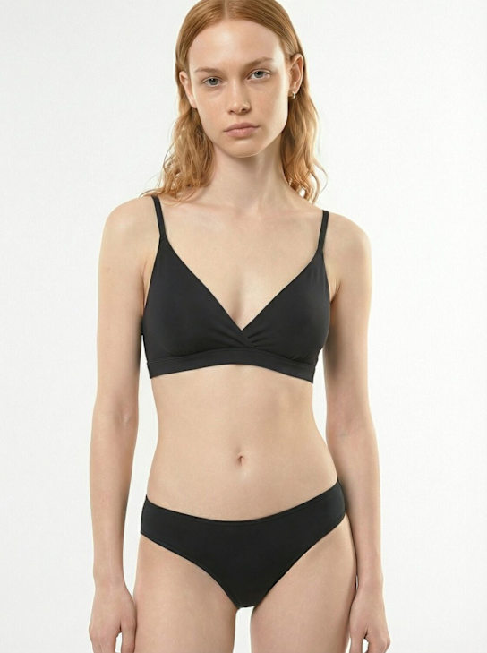 Skims: Pack of 2 Fits Everybody bralettes - Onyx - women_1 | Luisa Via Roma