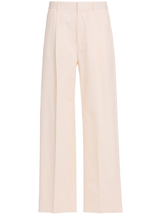 Dsquared2: Easy Zoot pants - Off White - men_0 | Luisa Via Roma