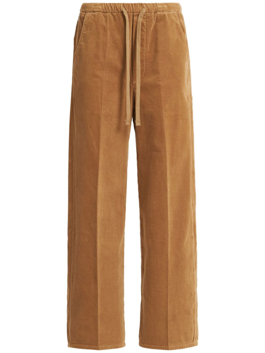 CITIZENS OF HUMANITY: Aurora corduroy wide pants - Camel - women_0 | Luisa Via Roma