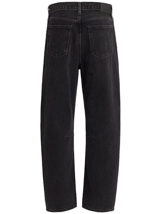 CITIZENS OF HUMANITY: Miro mid rise denim wide jeans - Black - women_1 | Luisa Via Roma