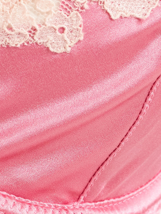 Fleur Du Mal: Juliet蕾丝文胸 - 粉色 - women_1 | Luisa Via Roma