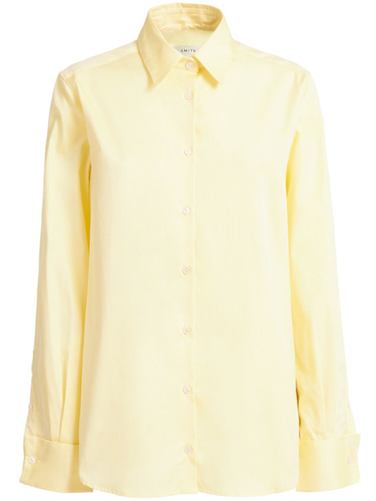 Amiya: Britannia shirt - Amarillo - women_0 | Luisa Via Roma