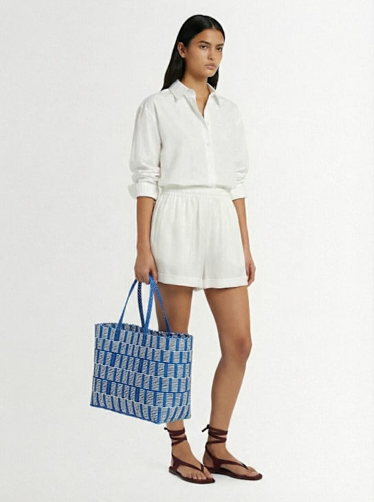 Rayas Collective: Large woven basket bag - Paxos - women_1 | Luisa Via Roma