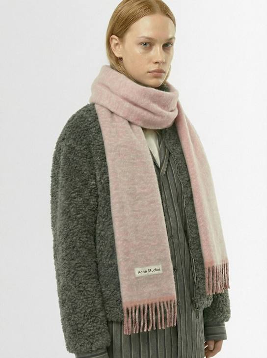 Acne Studios: Bufanda de lana - women_1 | Luisa Via Roma