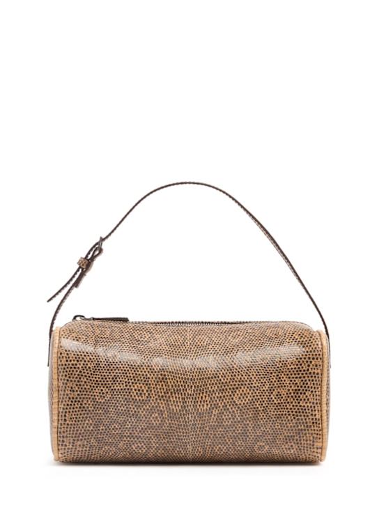The Row: 90's lizard leather top handle bag - women_0 | Luisa Via Roma