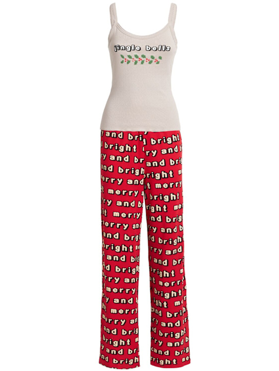 Skims: 背心&裤子睡衣套装 - Stone Jingle Be - women_0 | Luisa Via Roma