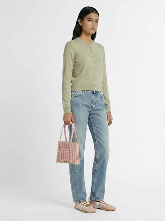 Rayas Collective: Bolso cesta pequeño - Guava - women_1 | Luisa Via Roma