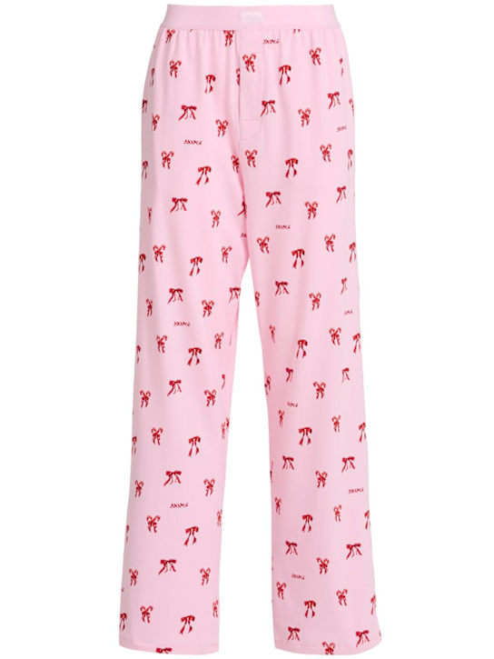 Skims: Cotton blend pajama set - Candy Bow - women_1 | Luisa Via Roma
