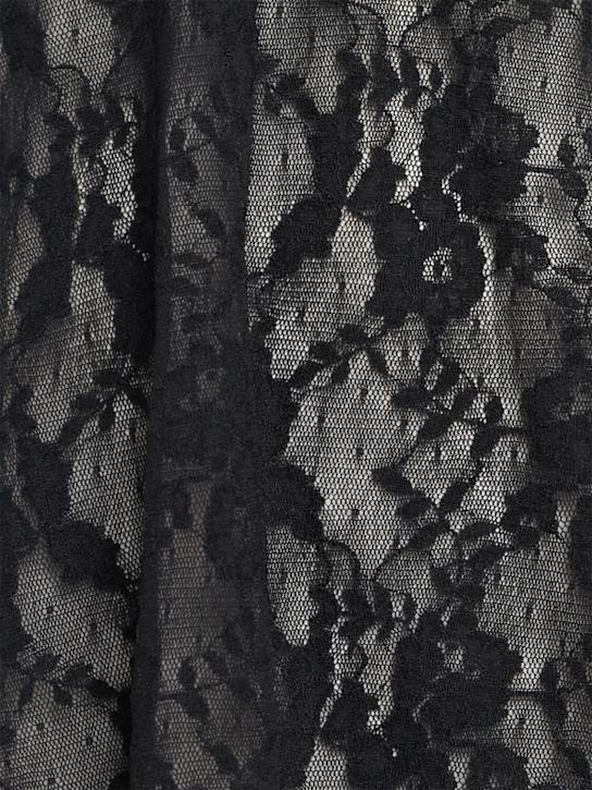 Skims: Lace slip top & thong set - Soot - women_1 | Luisa Via Roma