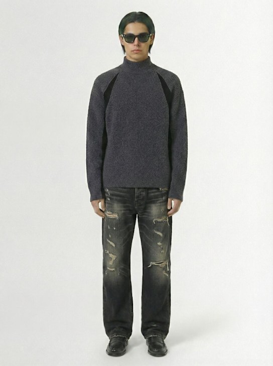 Diesel: K-lollo alpaca blend sweater - men_1 | Luisa Via Roma
