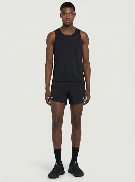 Nike: AeroSwift shorts - Black/Summit Wh - men_1 | Luisa Via Roma