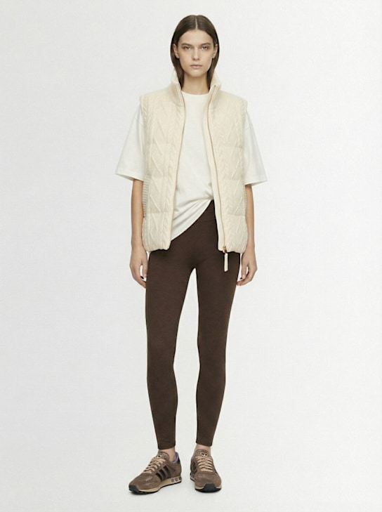 Varley: Always Warm base layer leggings - Chocolat - women_1 | Luisa Via Roma