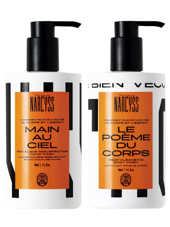 Narcyss: 800ml Duo-kit soap set - Transparent - beauty-men_0 | Luisa Via Roma