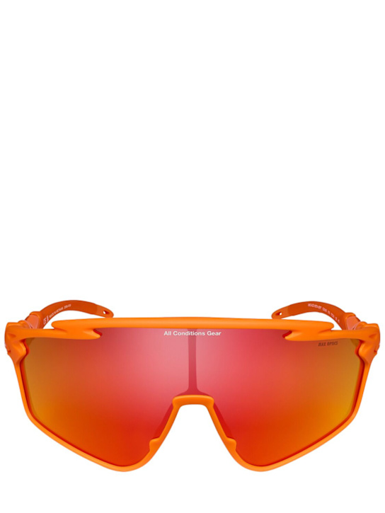 Nike: ACG Vista Vert sunglasses - Safety Orange - men_0 | Luisa Via Roma