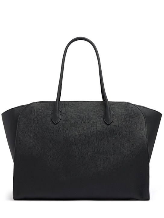 The Row: Borsa shopping Marlo 17 in pelle - men_0 | Luisa Via Roma