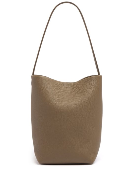 The Row: Medium n/s park lux grain tote bag - women_0 | Luisa Via Roma