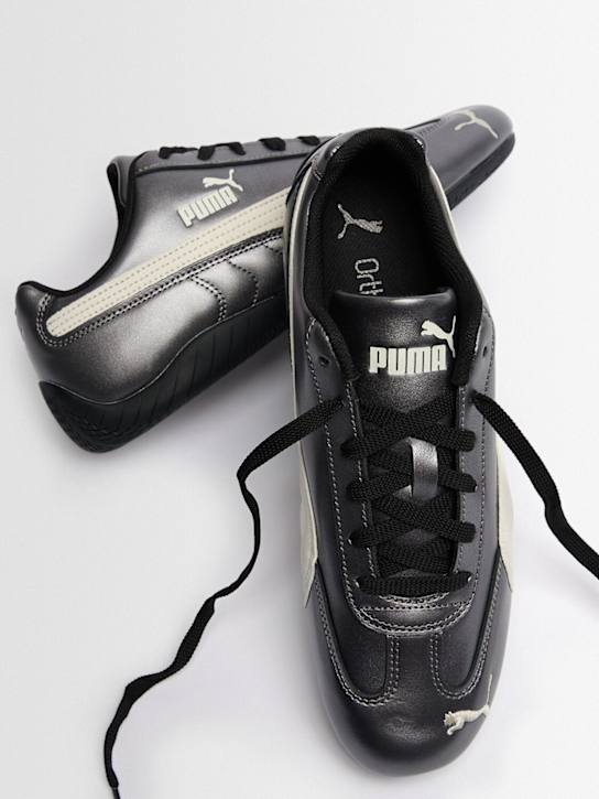 PUMA: Speedcat sneakers - Puma Black - men_1 | Luisa Via Roma