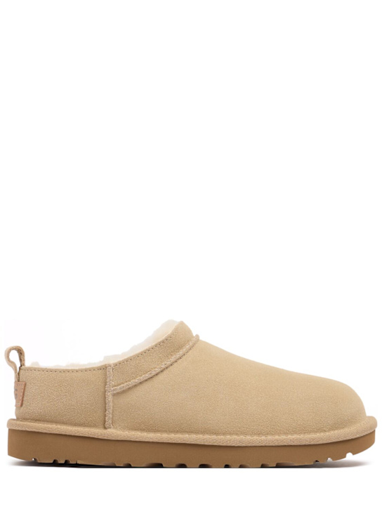 Ugg: Classic Micro剪羊毛靴子 - 沙色 - women_0 | Luisa Via Roma