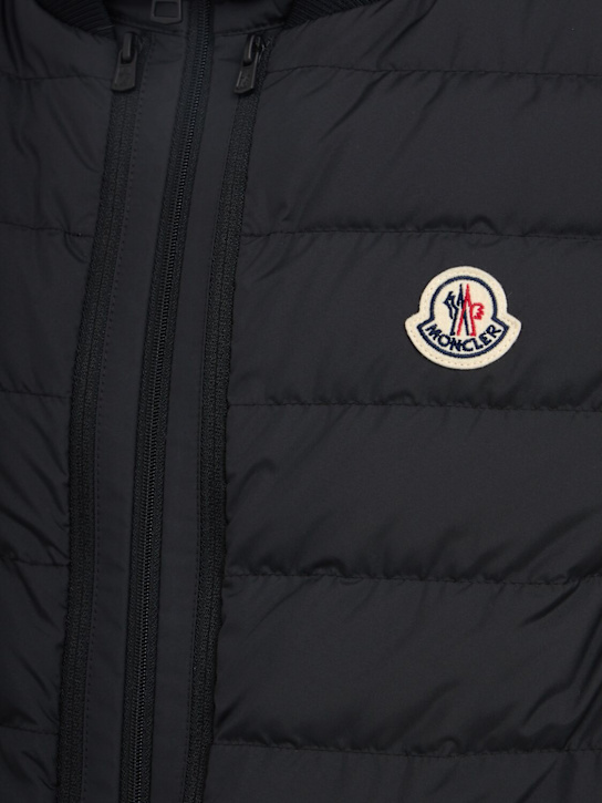 Moncler: Verney 3-in-1 tech down jacket - Black - men_1 | Luisa Via Roma