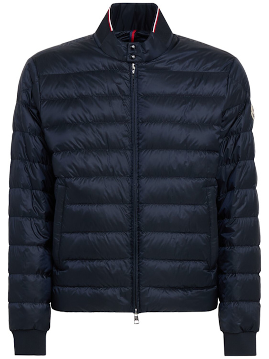 Moncler: Rigel nylon down jacket - Navy - men_0 | Luisa Via Roma