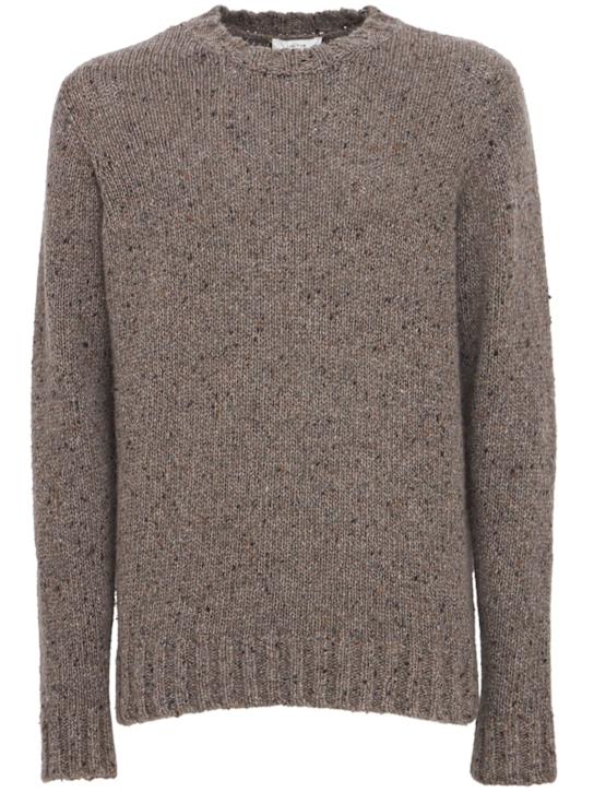 The Row: Pellegrino羊绒圆领毛衣 - Sepia - men_0 | Luisa Via Roma