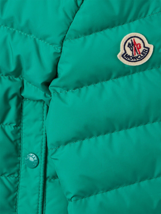 Moncler: Dilar tech down jacket - Hellgrün - kids-boys_1 | Luisa Via Roma